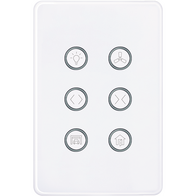 H6RSMB-WH KASTA Hesperus Push Remote Switch
