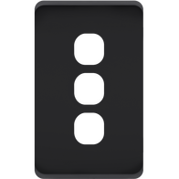 EG2SVH-MBK KASTA Unison Edgy Grid and Cover