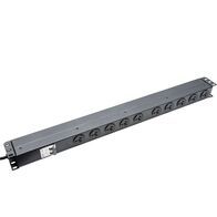 CERTECH Vertical PDU, 10 x 10 Amp 3 Pin Outlets w/ 10 Amp Plug