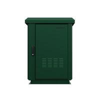 CERTECH 18RU 600mm Deep Outdoor Freestanding Cabinet. IP45 Rated, Forest Green **Made to Order**