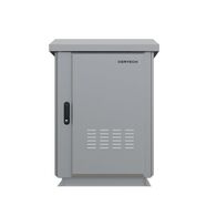 CERTECH 18RU 600mm Deep Outdoor Freestanding Cabinet. IP45 Rated, Grey