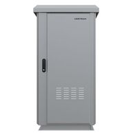 CERTECH 27RU 600mm Deep Outdoor Freestanding Cabinet. IP45 Rated, Grey