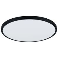 Millan 18W LED CCT Ceiling Light with Black Trim