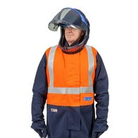 Arc flash Kit HRC4 50cal/cm2 Ultralight SLX Lift-Up Hood – ArcPlus [ ARC-KIT4-AP-USLX-LU-ON-4XL ]