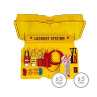 Wall Mounted Lockout Kit Small – Volt Safety [ LOCKOUT-KIT-S-WM ]