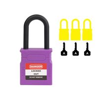 Padlock Dielectric Shank 38mm – Volt Safety [ LOCKOUT-LOCK-NP-KA ]