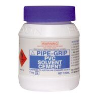 SOLVENT CEMENT TYPE N 125ml PLUMMAS BLUE, PVC