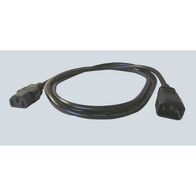 CABLE, 240V AUXILIARY POWER 2m IEC MALE TO IEC FEMALE