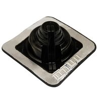 FLASHING, No1, 5-60mm PIPE OD 139 x 139mm BASE, BLACK COMBO