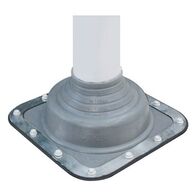 FLASHING #0, 0-35mm PIPE 100 x 100mm BASE, GREY PREM