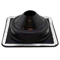 FLASHING #4, 75-175mm PIPE 280 x 280mm BASE, BLACK PREM