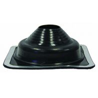 FLASHING #5, 100-200mm PIPE 310 x 310mm BASE, BLACK PREM