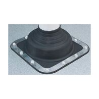 FLASHING #5, 100-200mm PIPE 310 x 310mm BASE, GREY PREM