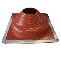 FLASHING #7, 150-300mm PIPE 456 x 456mm BASE, RED PREM