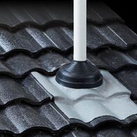 FLASHING,RAPID BLK EPDM 6-50mm ANTENNA/SOLAR, 280 x 450mm