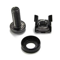 CAGE NUT, SILVER, M6 [100] PACK