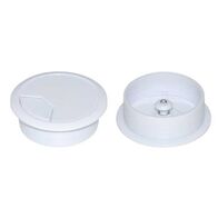 DESK GROMMET, 60mm WHITE (10)