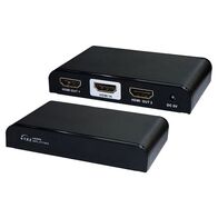 HDMI SPLITTER/EXTENDER 1 IN 2 OUT, 4K/2K SUPPORTS 3D & UHD