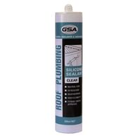 ROOF & PLUMBING SILICONE 300gm CLEAR