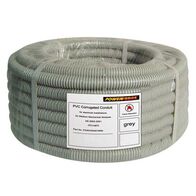 CONDUIT, FLEX, 32mm x 25m GRY PVC MD