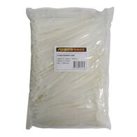 CABLE TIE, NYLON - NATURAL 200mm x 4.8mm [1000] PACK