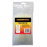 CABLE TIE, NYLON - NATURAL 280mm x 7.6mm [100] PACK