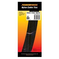 CABLE TIE, NYLON - BLACK UV 300mm x 4.8mm [100] PACK