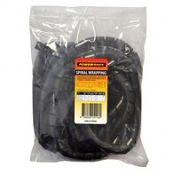 SPIRAL WRAPPING BLK 12mm x 5m ROLL 12-35mm WRAPPING RANGE