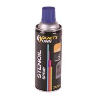 STENCIL SPRAY 350gm AERO. BLUE SIGNET