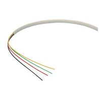 CABLE, FLAT MODULAR, BLACK 4-CORE, 100m