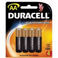 BATTERY, 1.5V AA ALKALINE [4]