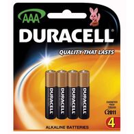 BATTERY, 1.5V AAA ALKALINE [4]