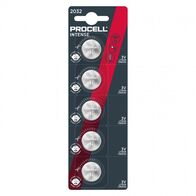 BATTERY, 3V LITHIUM 20mm DIA 3.2mm HIGH, [5] CARD, INTENSE