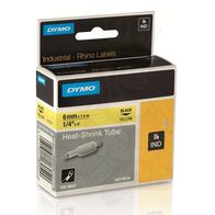 HEAT SHRINK TUBING, YELLOW 6mm x 1.5m