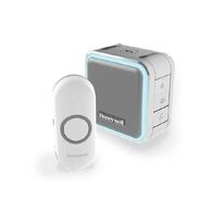 DOORBELL, WIRELESS SILVER GREY & PUSH BUTTON 150m