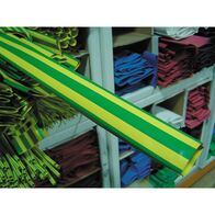 H/SHRINK TUBING, THIN WALL, GN/YELL, 12/6 x 1.2m
