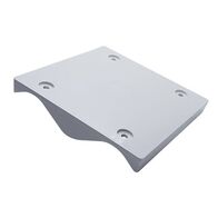 CORRUGATED MOUNTING BLOCK LIGHT GREY, 122mm X 122mm