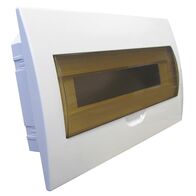 DISTRIBUTION BOARD, FLUSH 18 POLE INCLUDES LID, LINKS