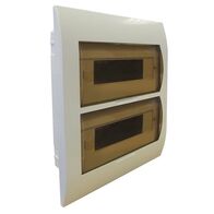 DISTRIBUTION BOARD, FLUSH 24 POLE INCLUDES LID, LINKS