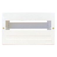 SURFACE DIN RAIL ENCLOSURE 12 POLE