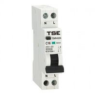RESIDUAL CURRENT BREAKER, RCBO 1 POLE, 4.5KA, 20A, DIN,A TYPE