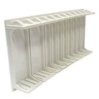 POLE FILLER STRIP, 6 POLES WHITE, SUITS TSDR AND TSDB