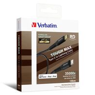 CABLE, TOUGH MAX, TYPE USB-C TO LIGHTNING, 120cm, BLACK