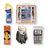 CLAMP METER WITH TEST TAGS STRIPPER, GLOVES, MARKERS