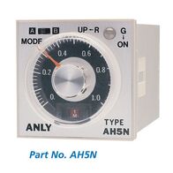 TIMER ANALOGUE 24-240VAC/DC MULTI RANGE 1SEC-600HR