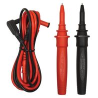 TEST LEADS, FUSED 1000V 11A 2mm PROBE, 1.5m