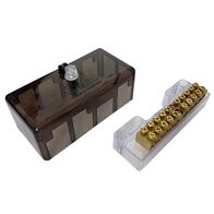 COVERED NEUTRAL LINK 3 x 35mm, 7 x 16mm2 TUNNELS 100A, BLACK