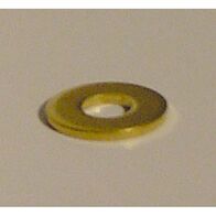 WASHER FLAT BRASS 1/8 [200]