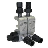 IPC BARE ALUMINIUM DOUBLE BOLT MAIN 16-210mm2, TAP 6-35mm2