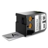 VINYL TAPE, ALL PURPOSE BLACK ON GREY, 41mm x 7m